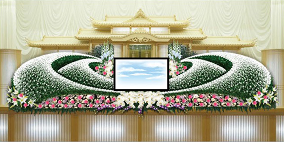 写真：祭壇　蓮